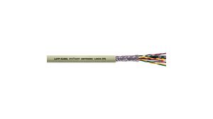 Multipair Cable 2x2x0.14mm² Bare Copper Grey 100m